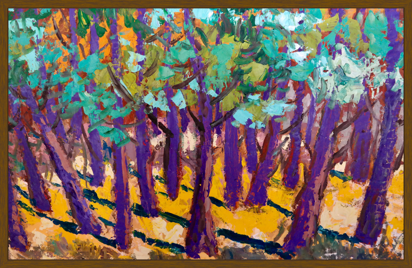 Original Painting of Endre Bartos: End of Summer