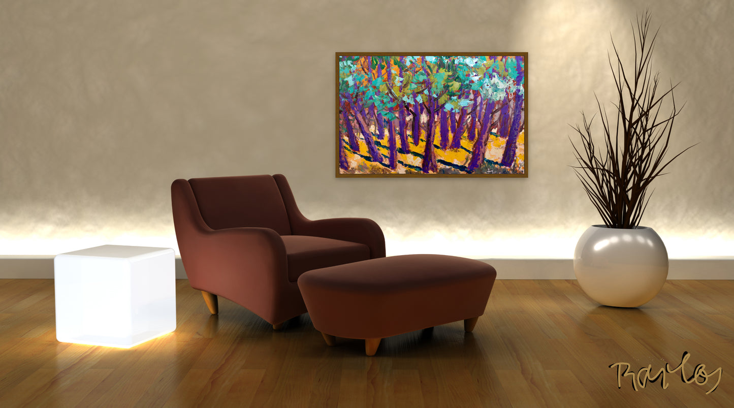Original Painting of Endre Bartos: End of Summer