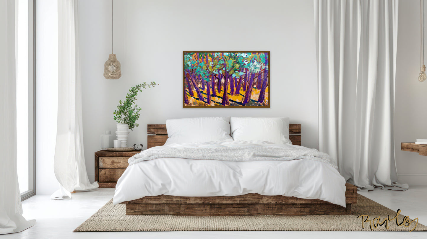 Original Painting of Endre Bartos: End of Summer
