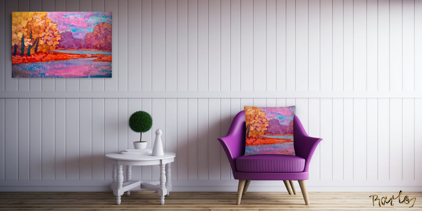 Art Pillow Endre Bartos "After Storm"
