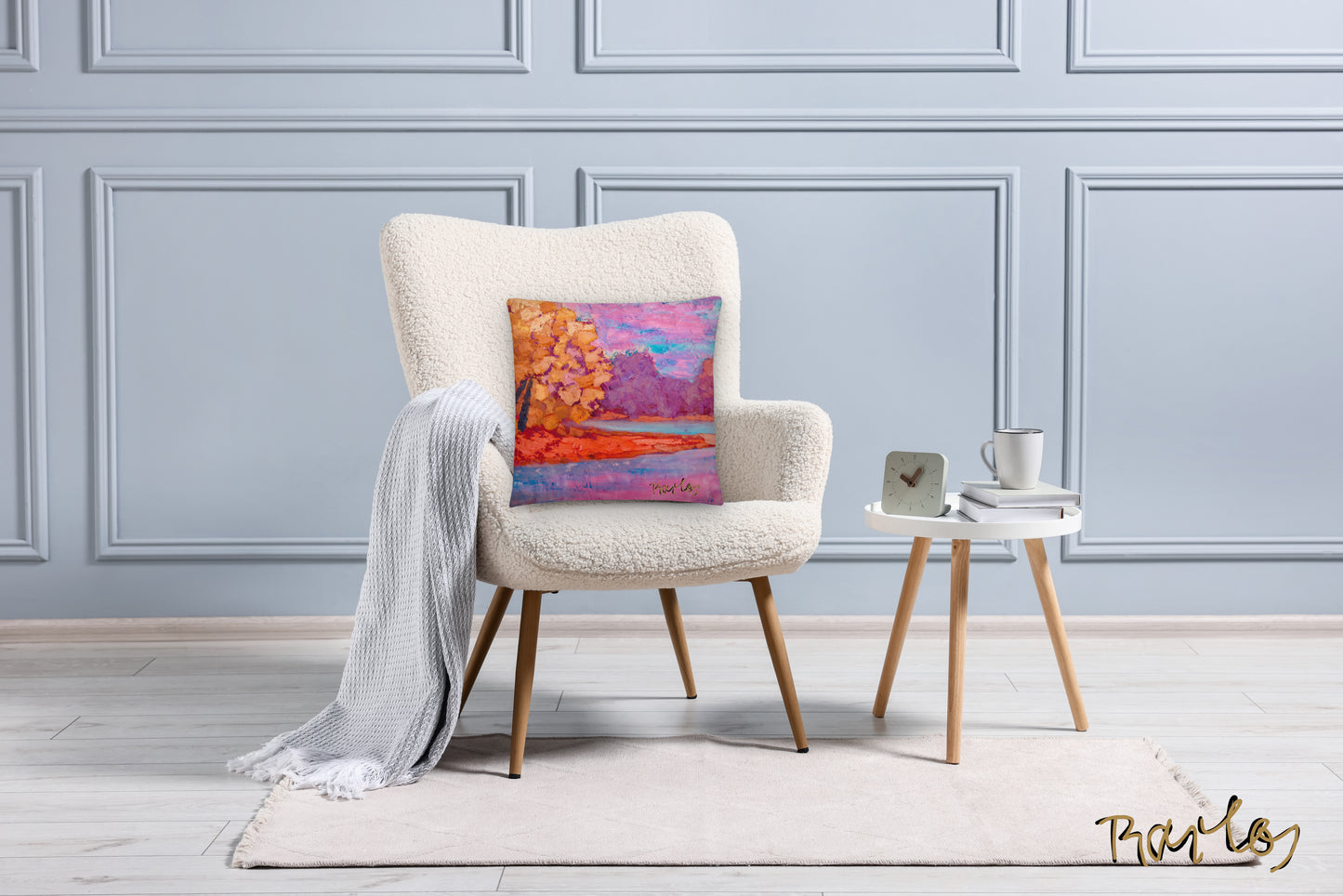 Art Pillow Endre Bartos "After Storm"