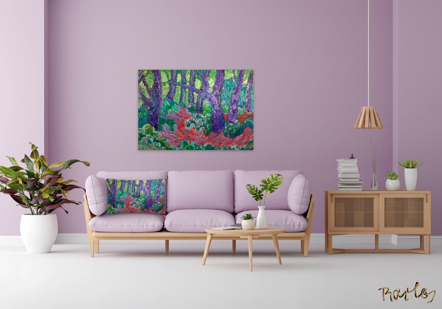 Art Pillow Endre Bartos: “Berries”