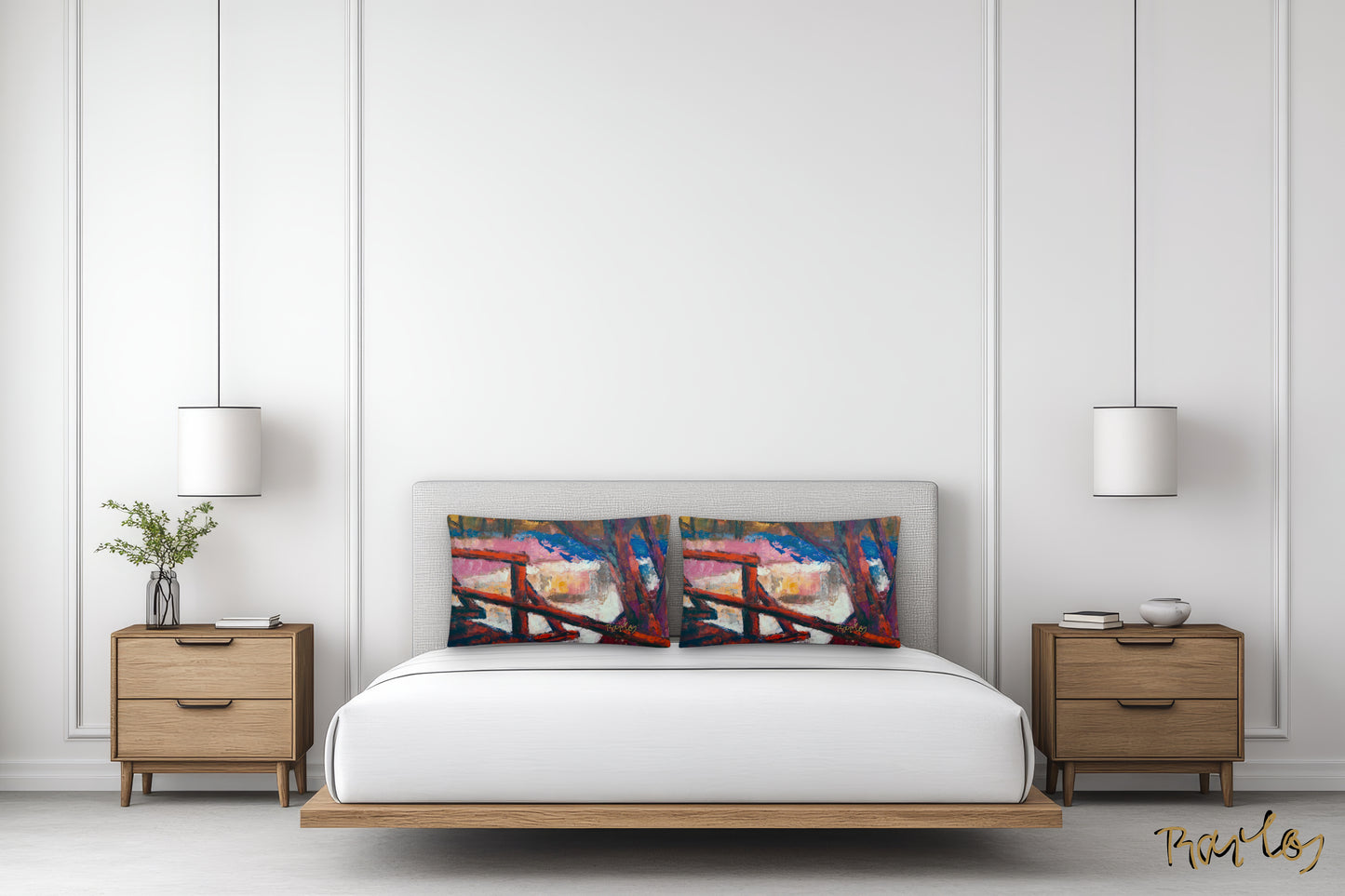 Art Pillow Endre Bartos: “Connection”