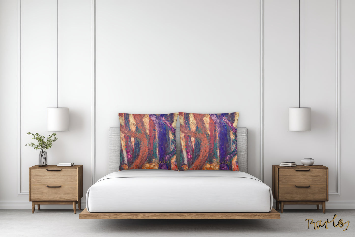 Art Pillow Endre Bartos: “Dancing Trees”