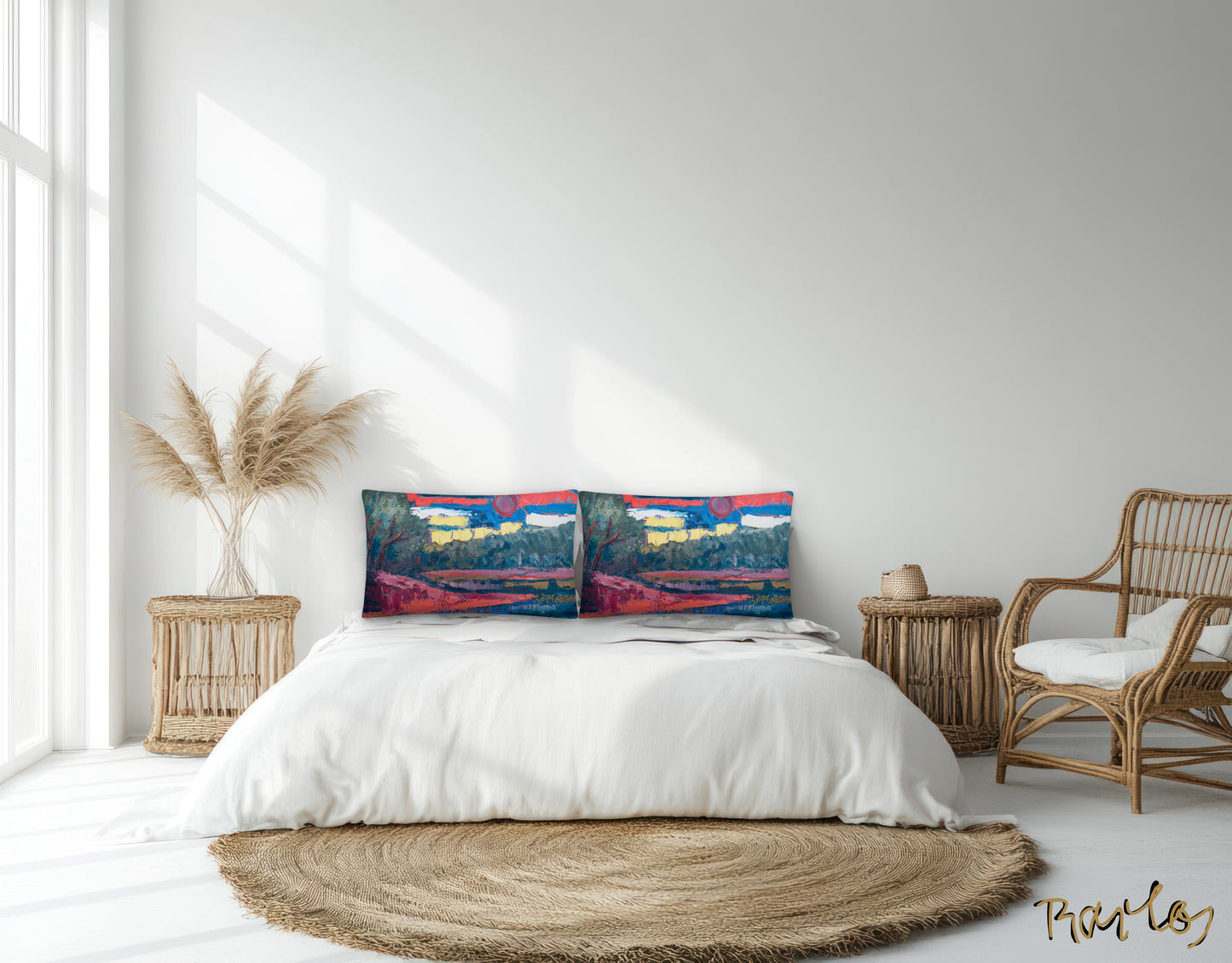 Art Pillow Endre Bartos: “Dusk”