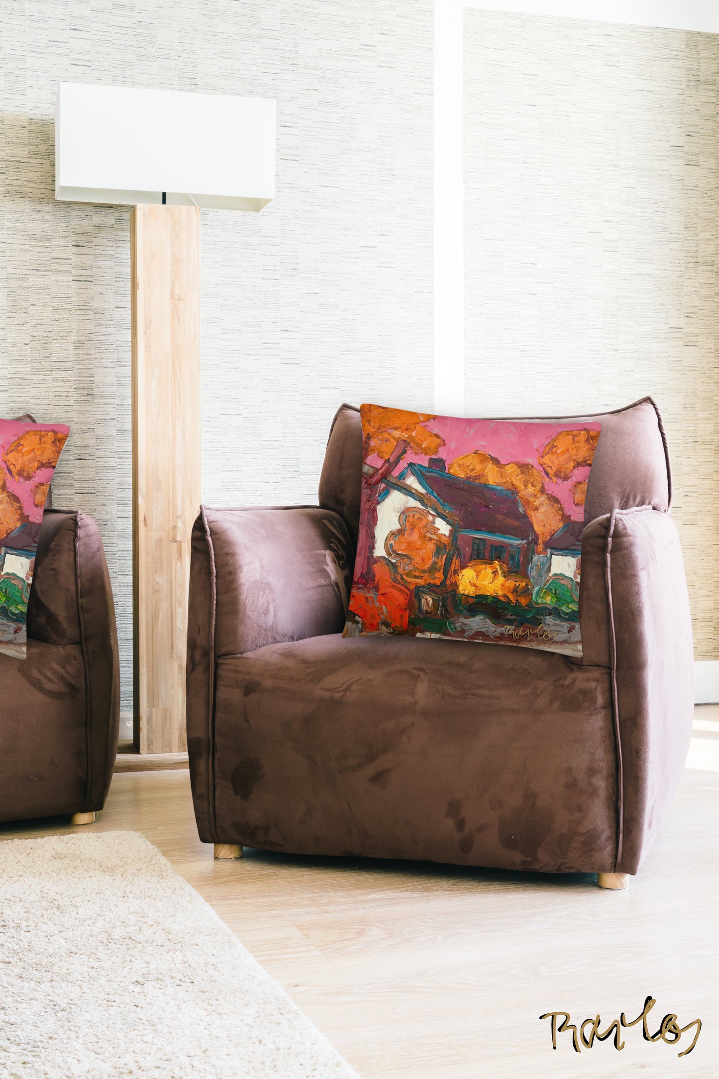 Art Pillow Endre Bartos: “Farm”