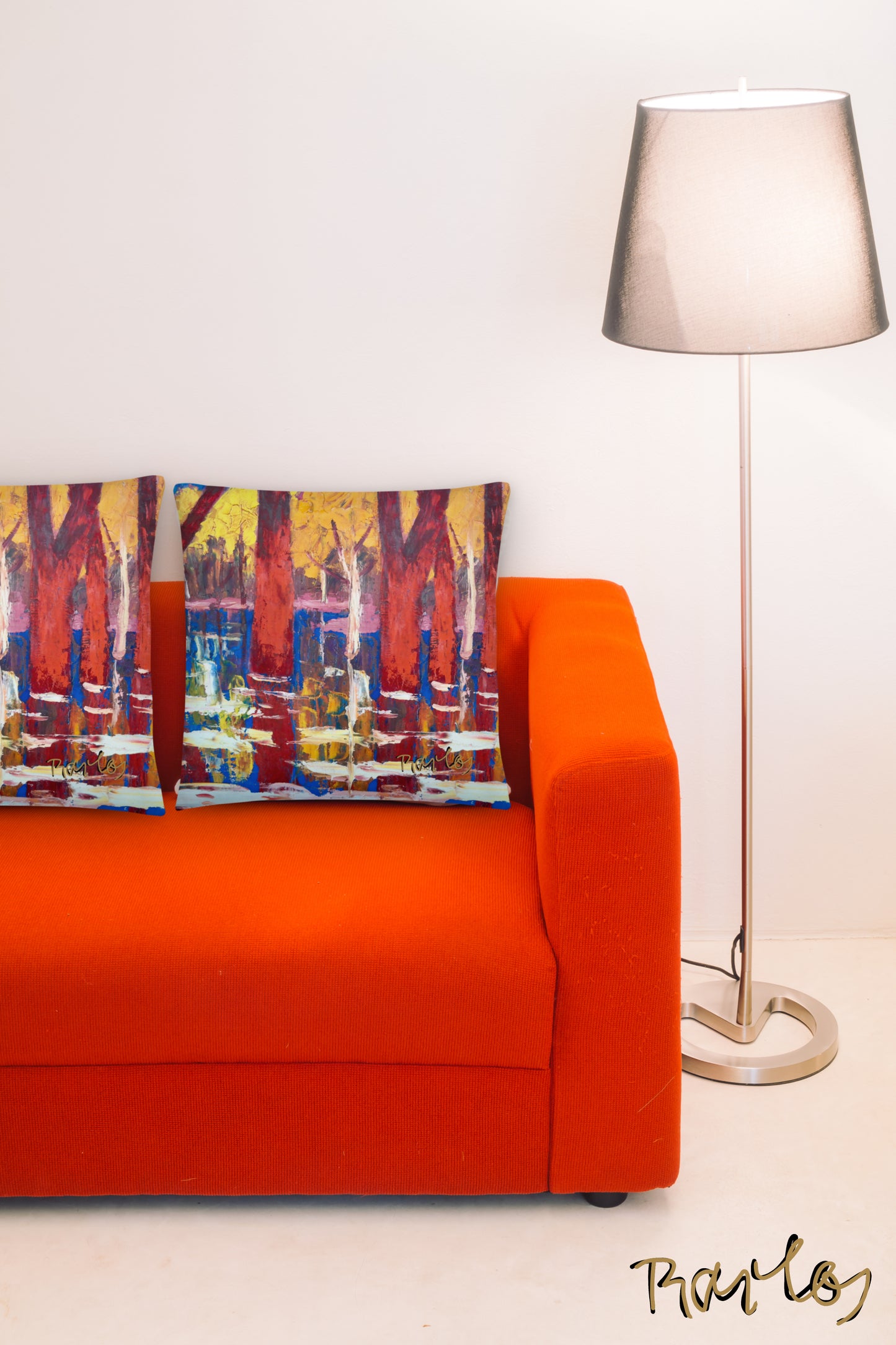 Art Pillow Endre Bartos: “Flooding”