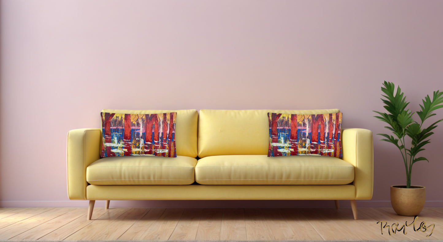 Art Pillow Endre Bartos: “Flooding”