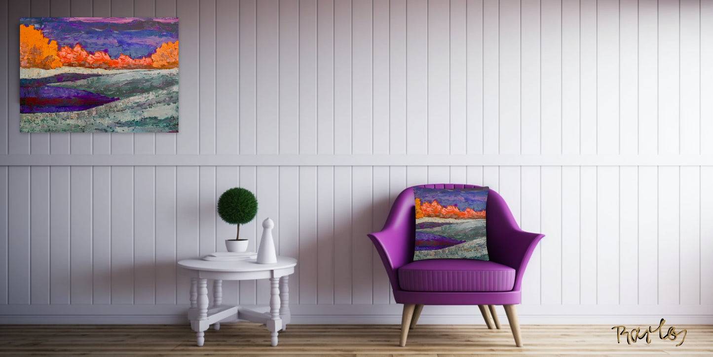 Art Pillow Endre Bartos: “Full Moon”