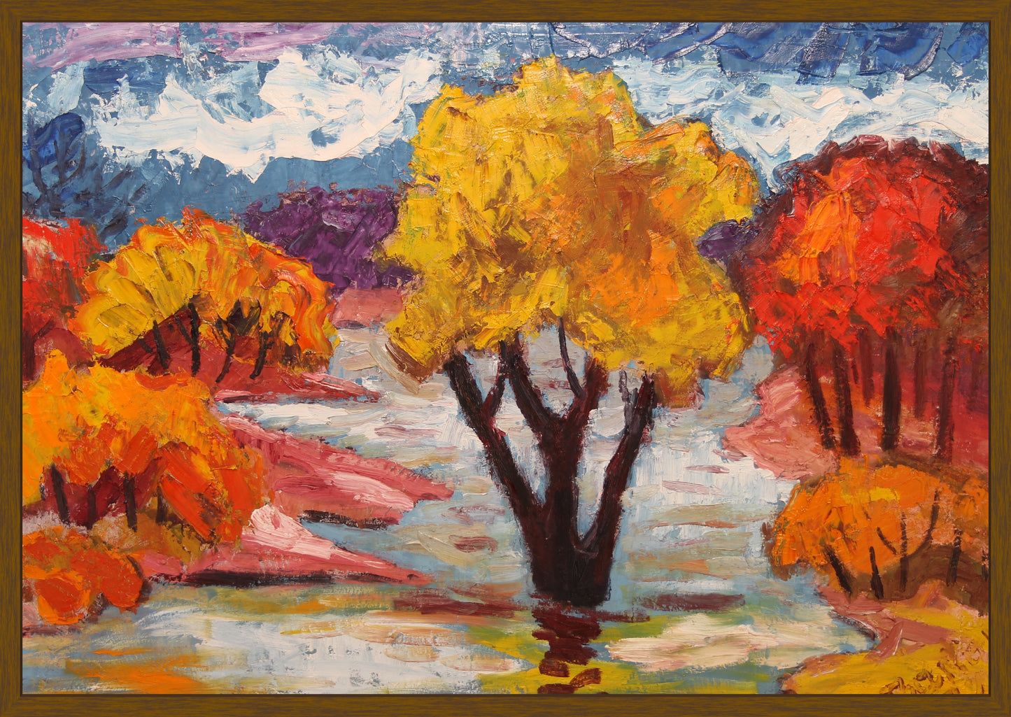 Original Painting of Endre Bartos: Lost