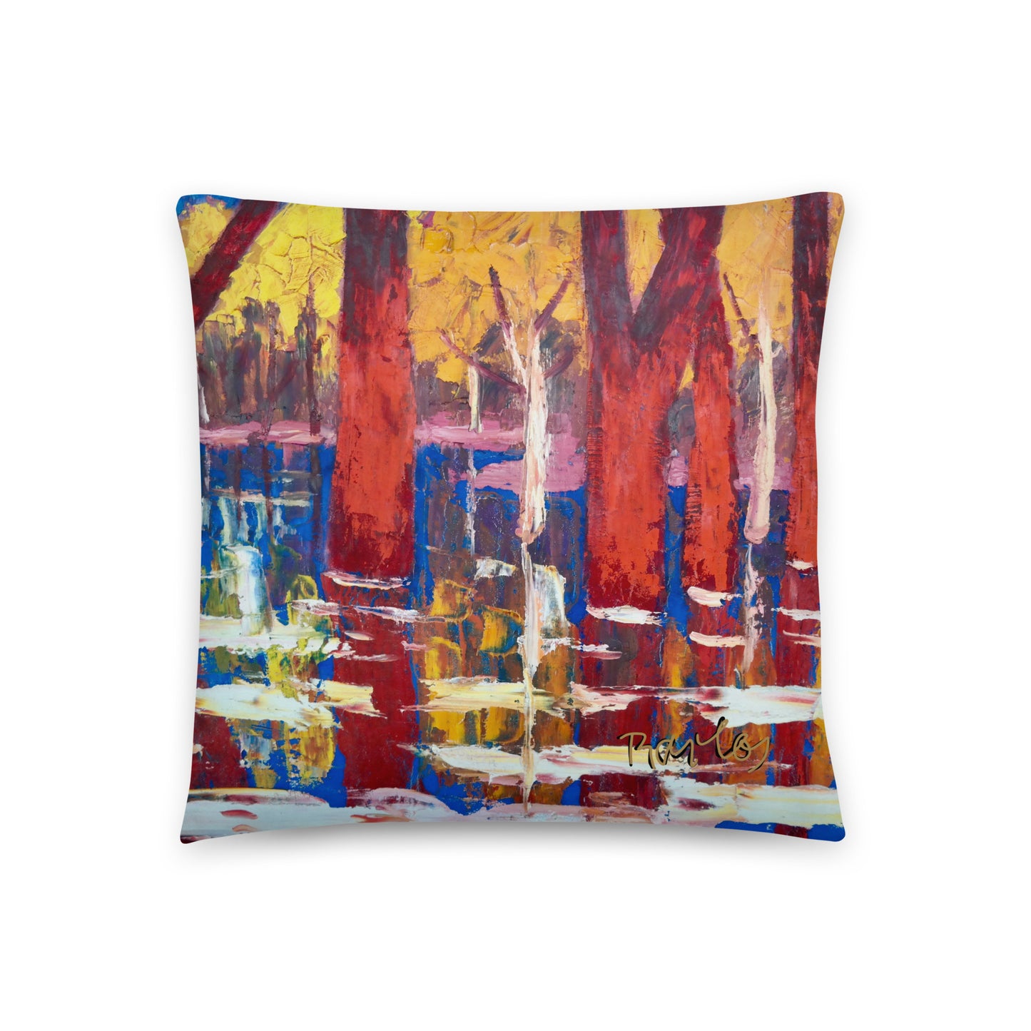 Art Pillow Endre Bartos: “Flooding”