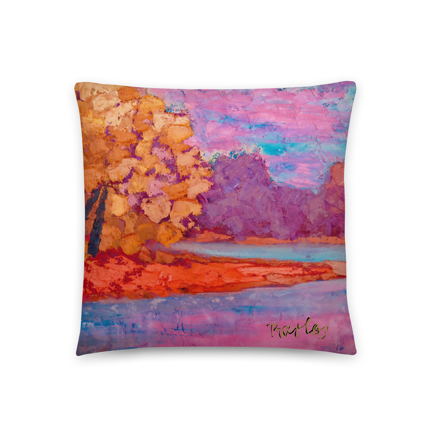 Art Pillow Endre Bartos "After Storm"