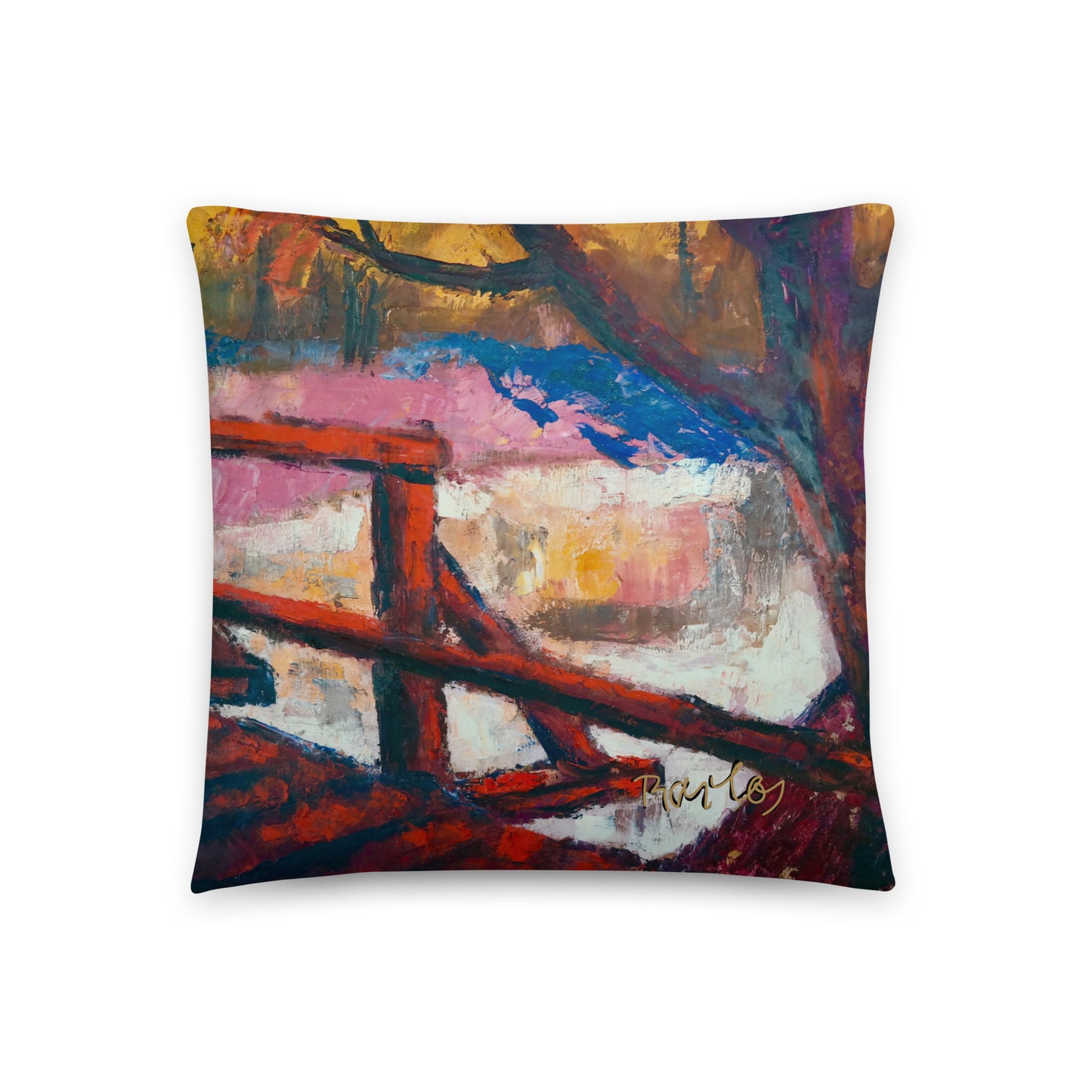 Art Pillow Endre Bartos: “Connection”
