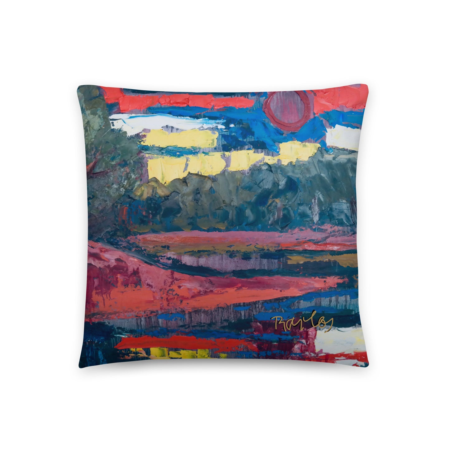 Art Pillow Endre Bartos: “Dusk”