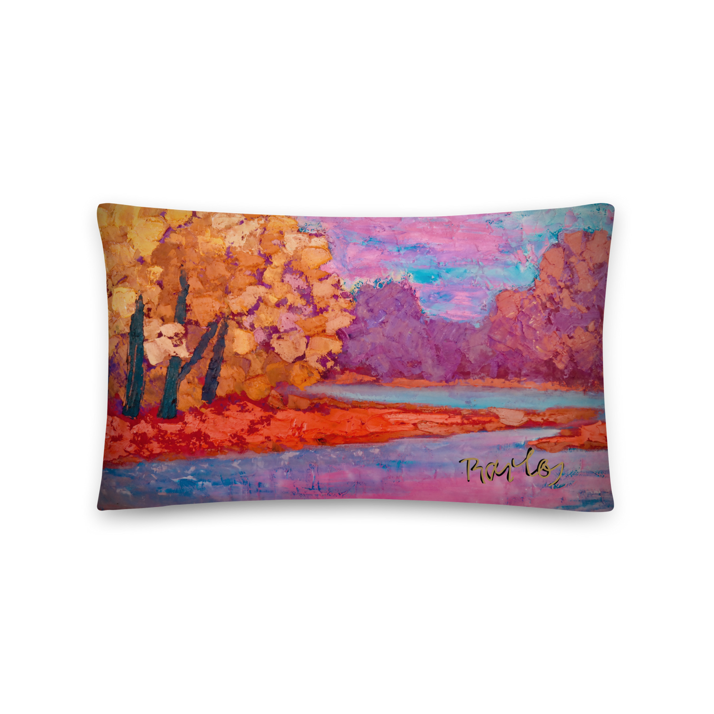 Art Pillow Endre Bartos "After Storm"