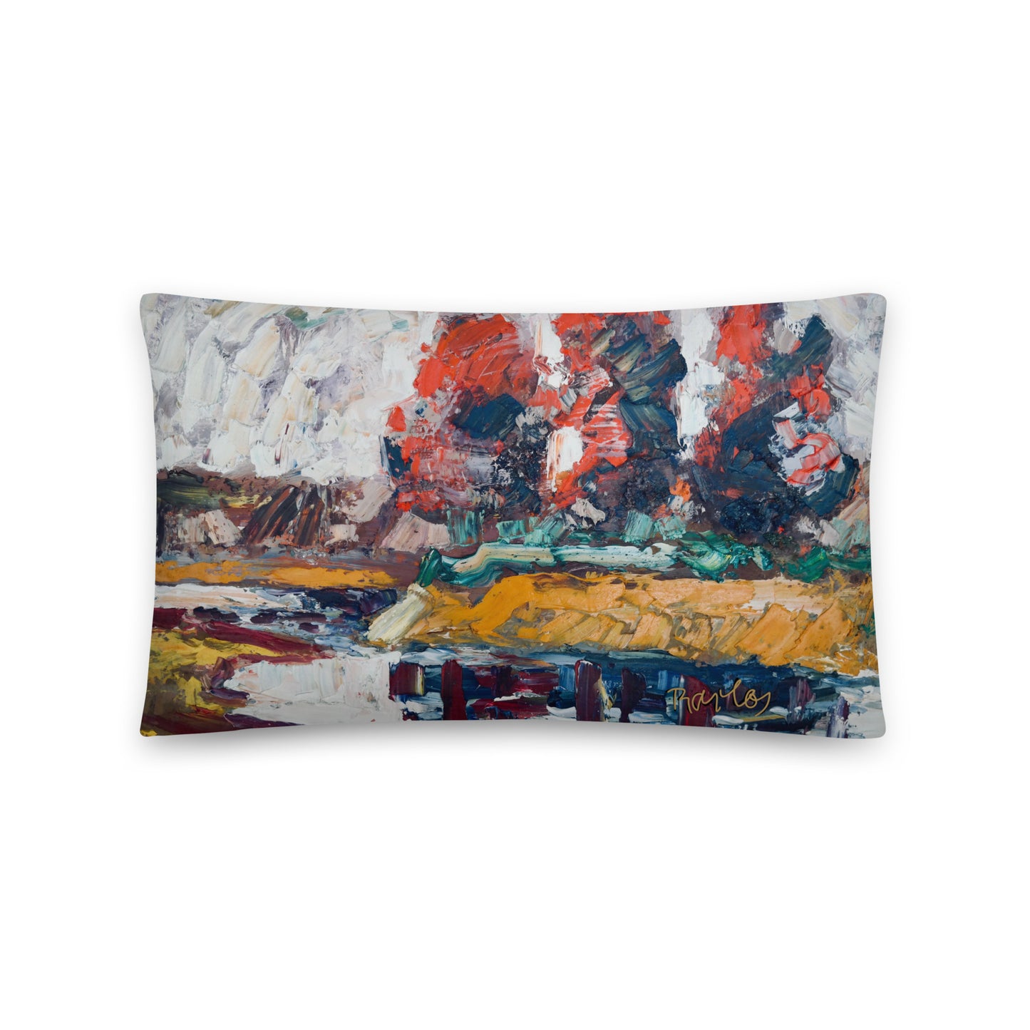 Art Pillow Endre Bartos: “The Storm is Coming”