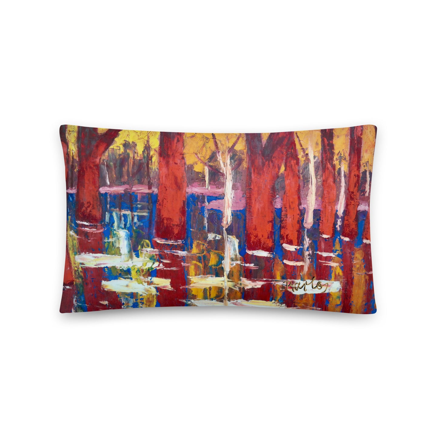 Art Pillow Endre Bartos: “Flooding”
