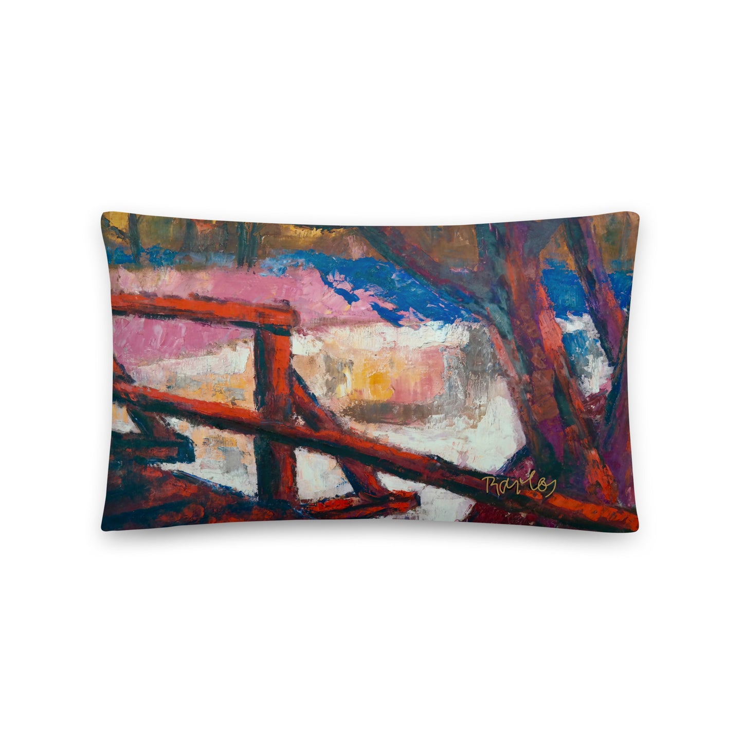 Art Pillow Endre Bartos: “Connection”