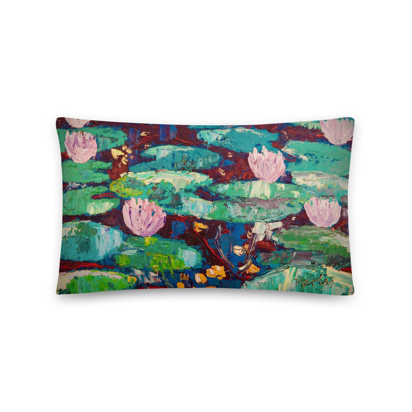 Art Pillow Endre Bartos: “Lilies of the Valley”