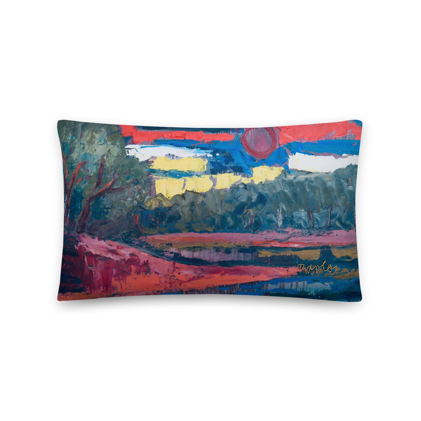 Art Pillow Endre Bartos: “Dusk”