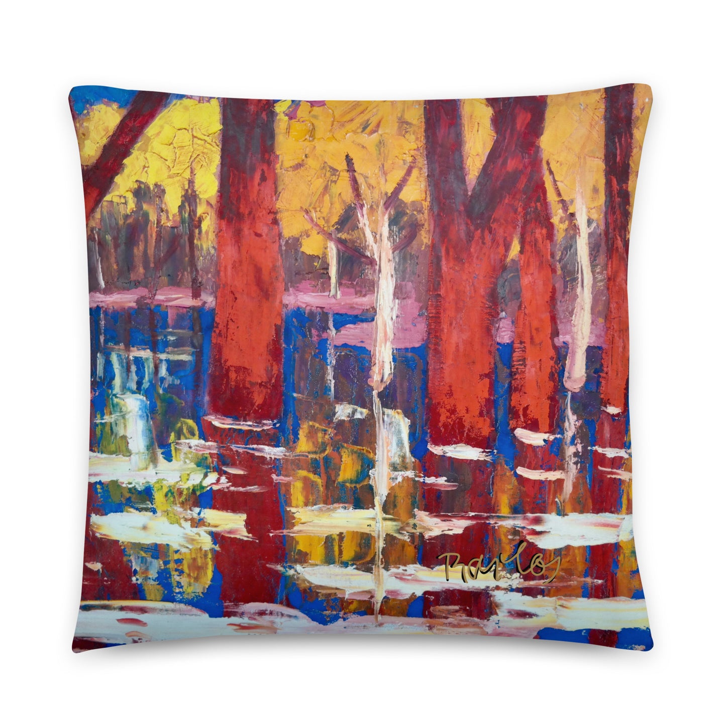 Art Pillow Endre Bartos: “Flooding”