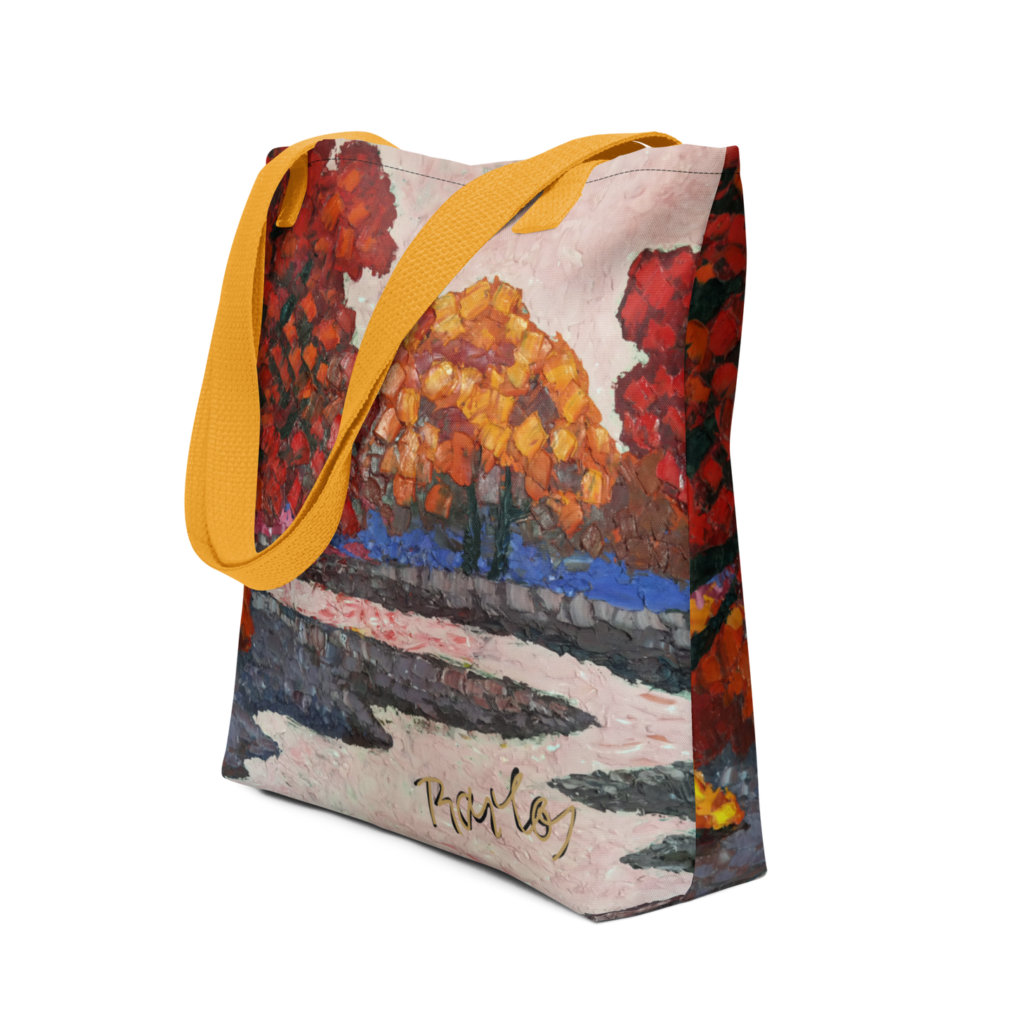 All-over Print Art Bag: Pink River