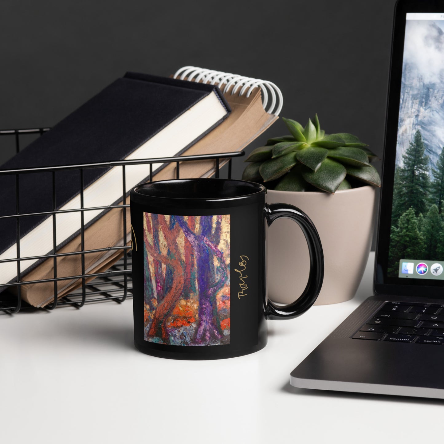 Art Mug: Dancing Trees