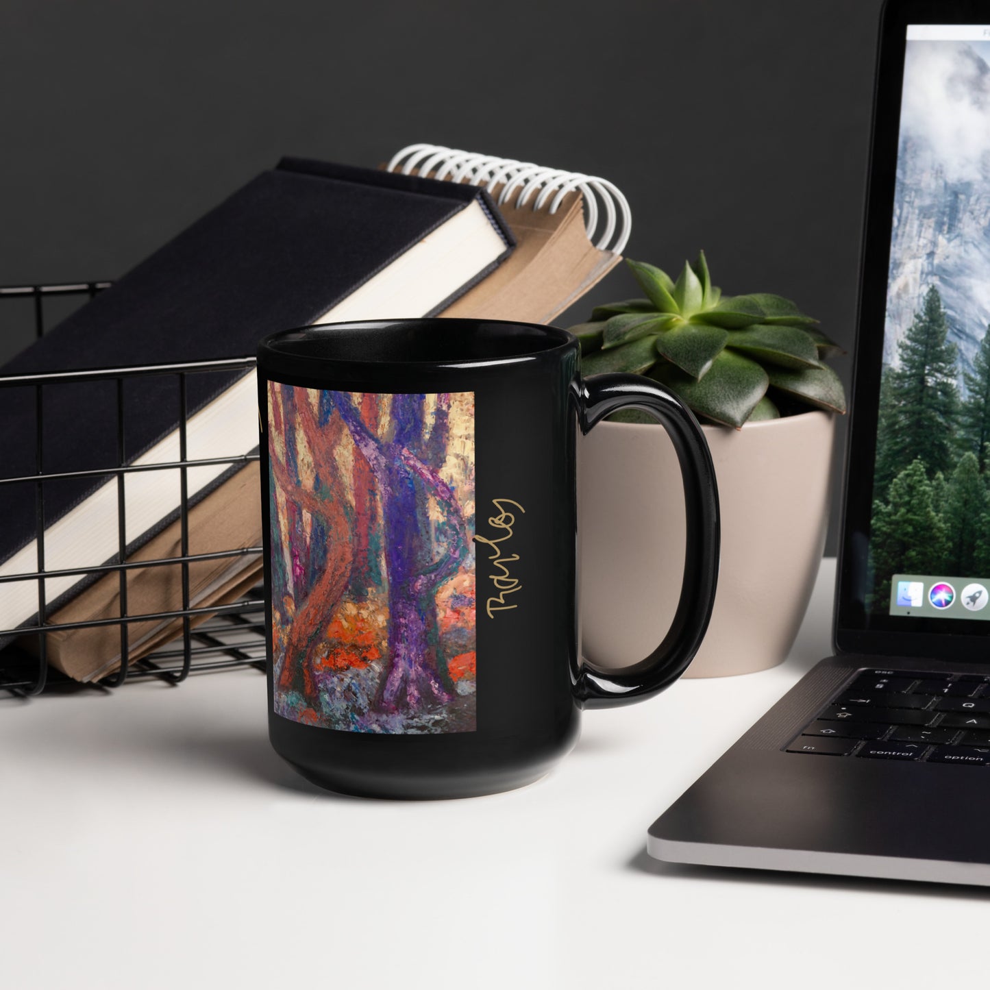 Art Mug: Dancing Trees