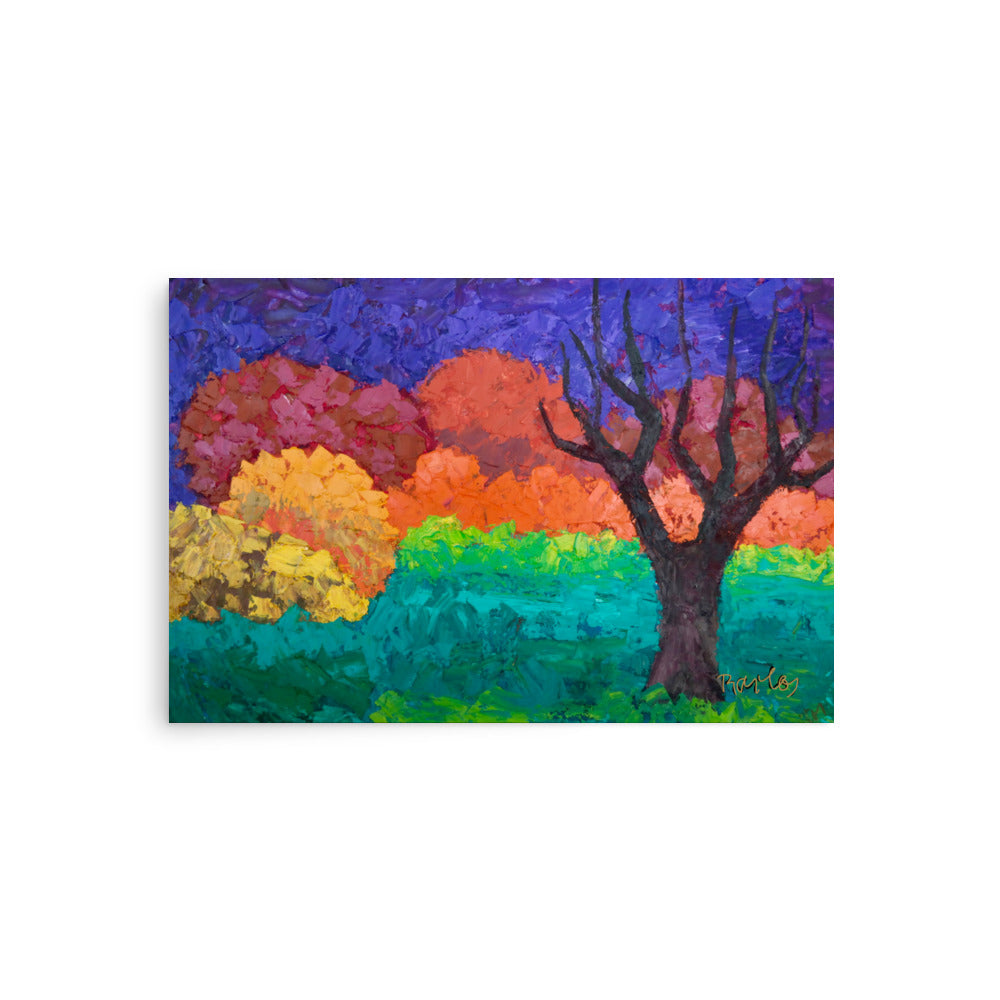 Fine Art Print Endre Bartos: "Lonely Tree"