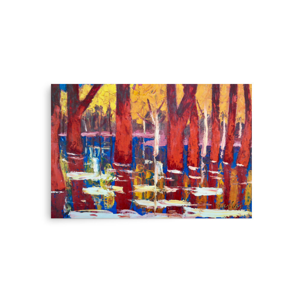 Fine Art Print Endre Bartos: "Flooding"