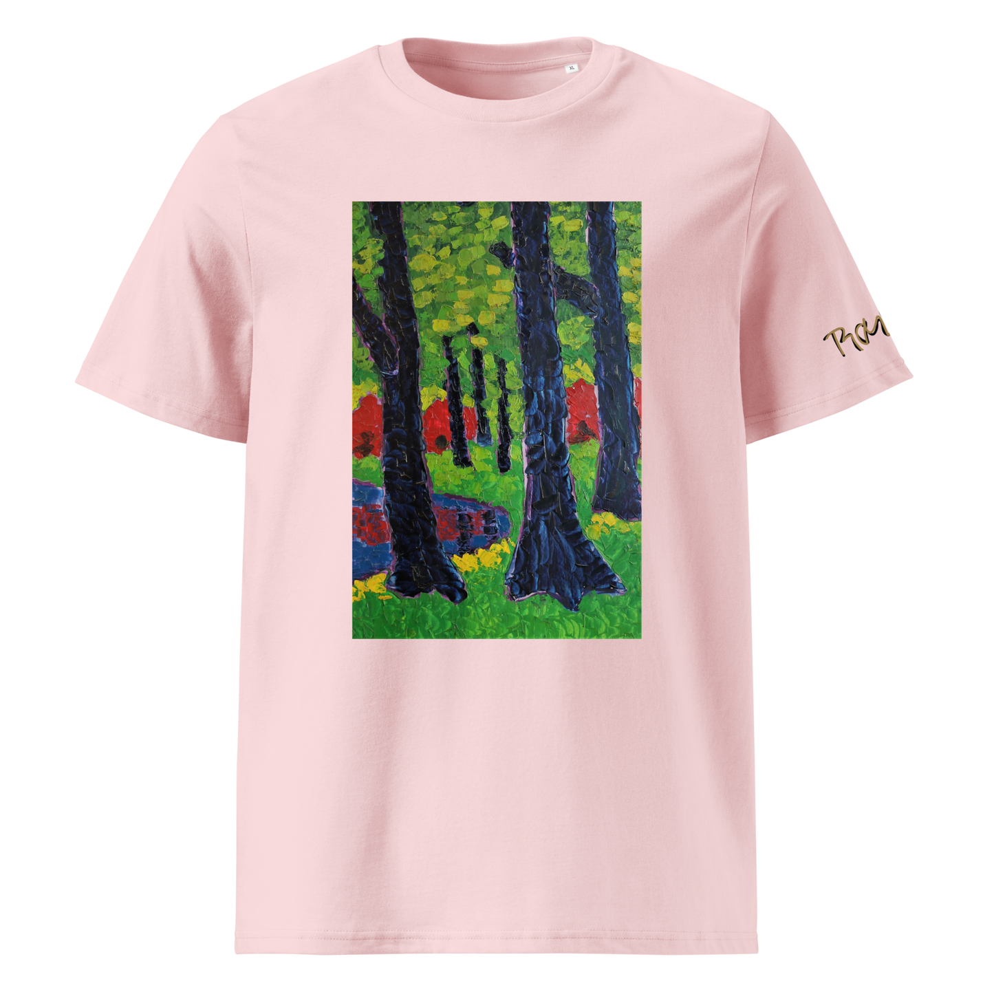 Art T-Shirt: Blooming of Rhododendrons
