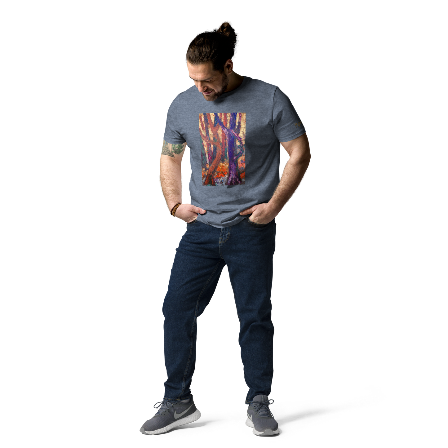Art T-Shirt: Dancing Trees