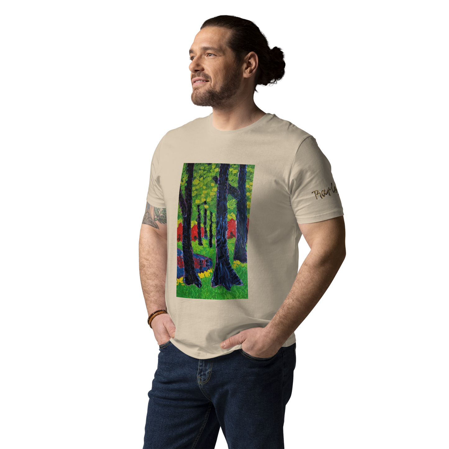 Art T-Shirt: Blooming of Rhododendrons