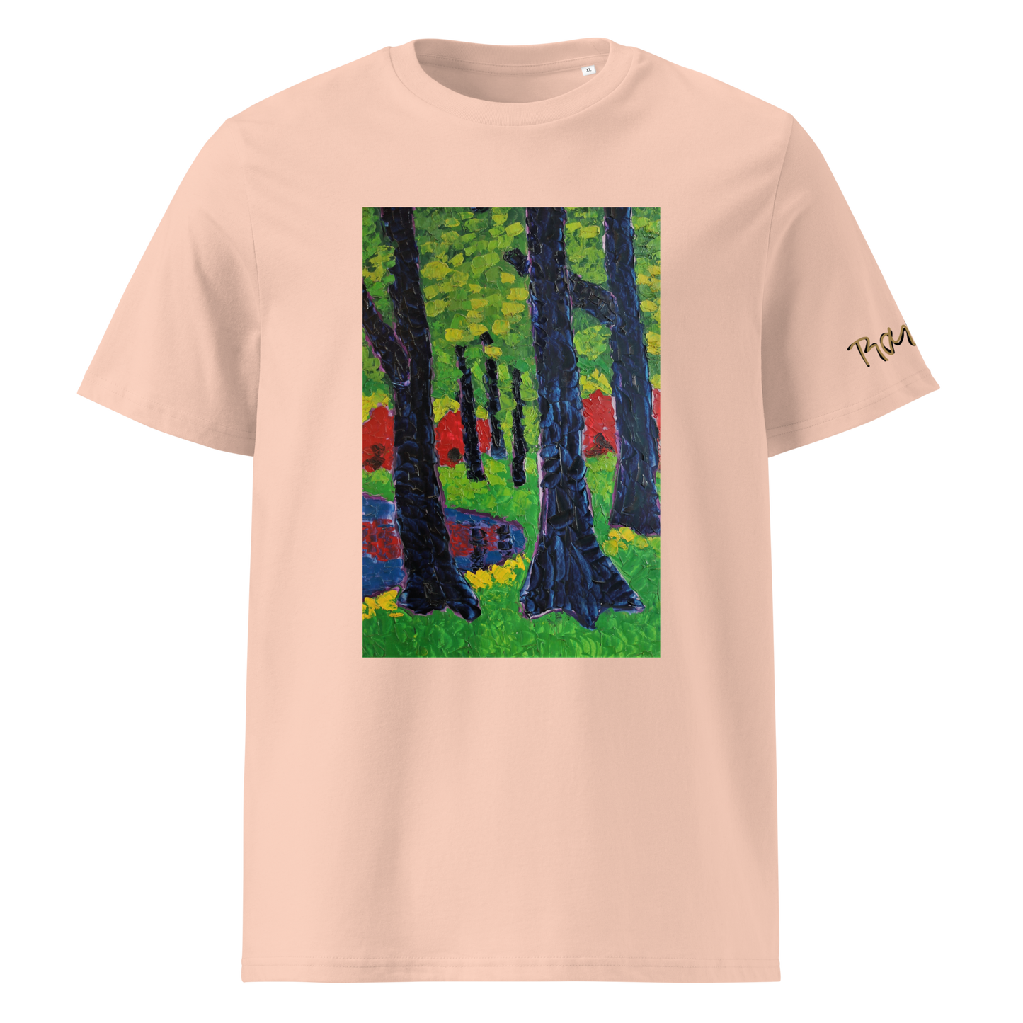 Art T-Shirt: Blooming of Rhododendrons