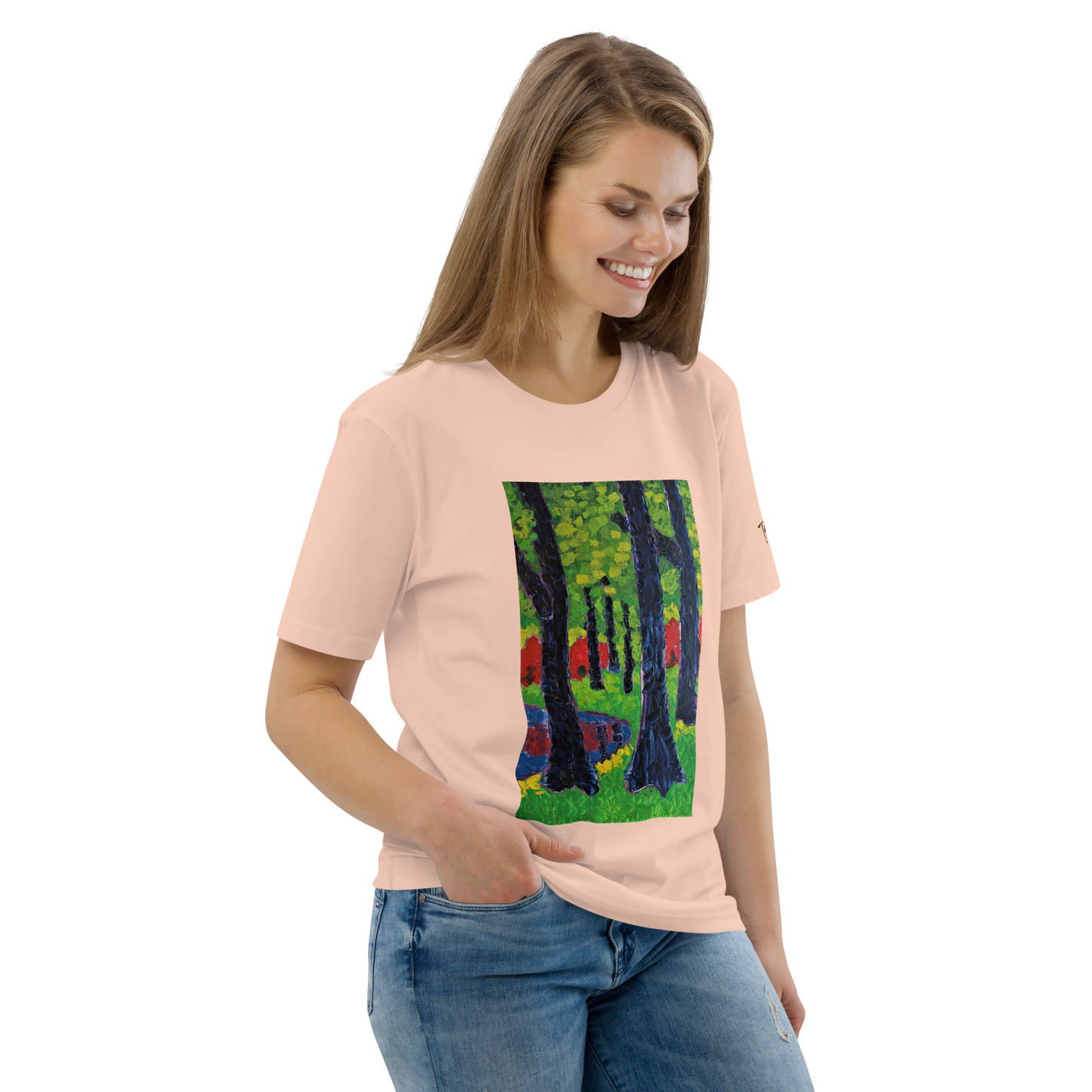 Art T-Shirt: Blooming of Rhododendrons