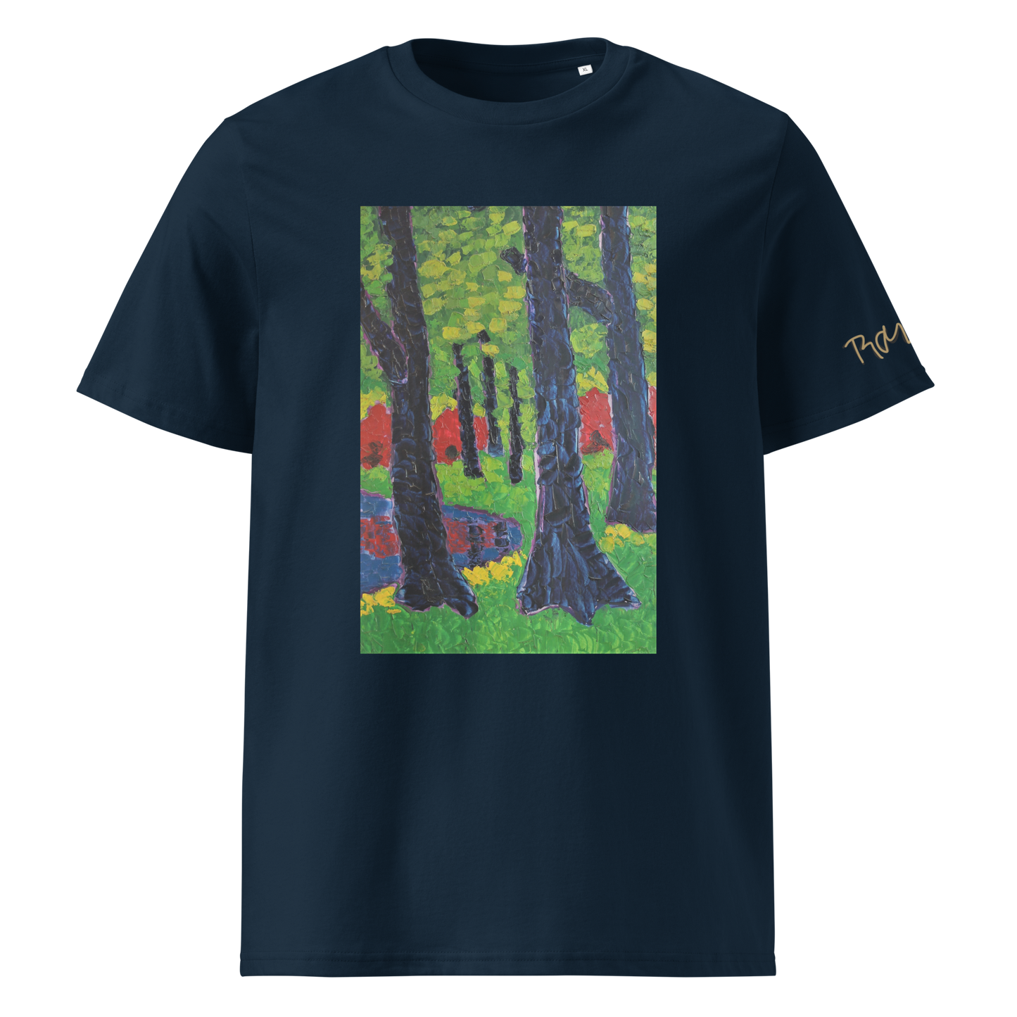 Art T-Shirt: Blooming of Rhododendrons