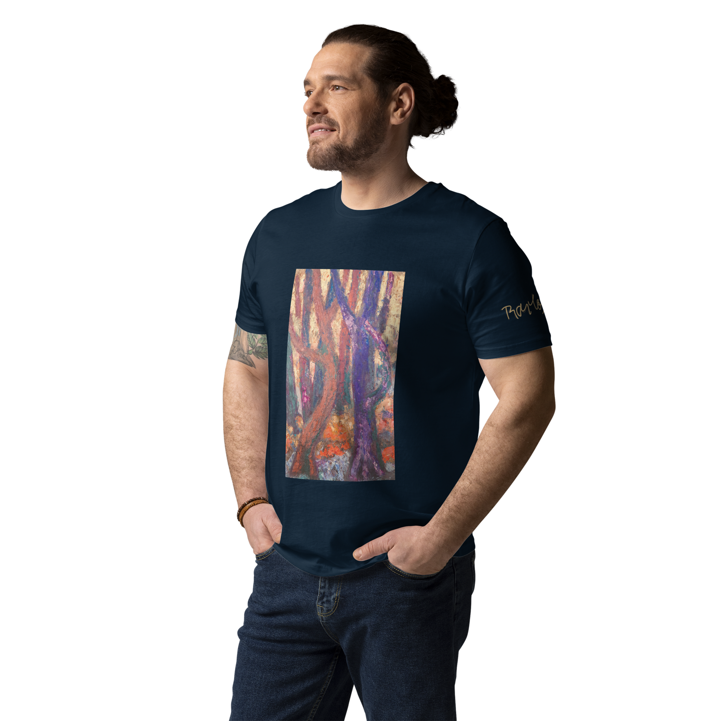 Art T-Shirt: Dancing Trees
