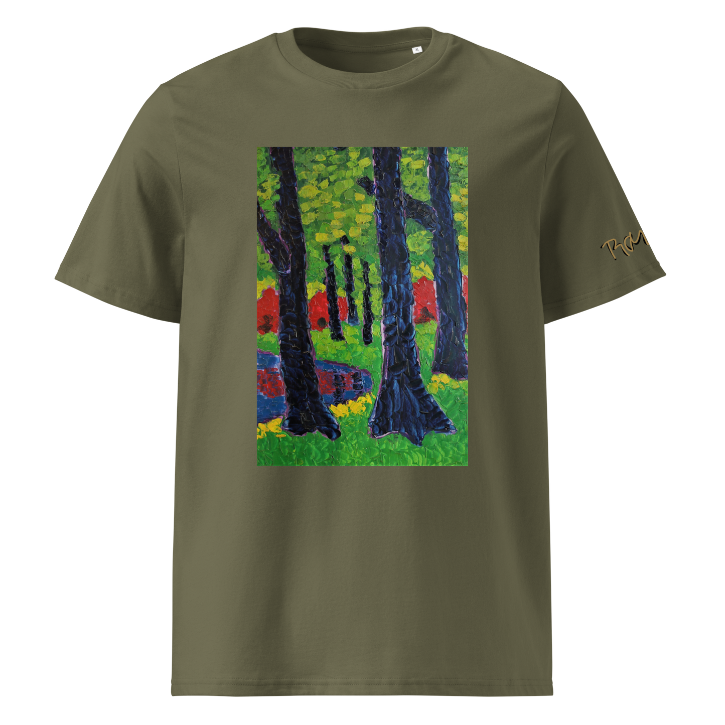 Art T-Shirt: Blooming of Rhododendrons