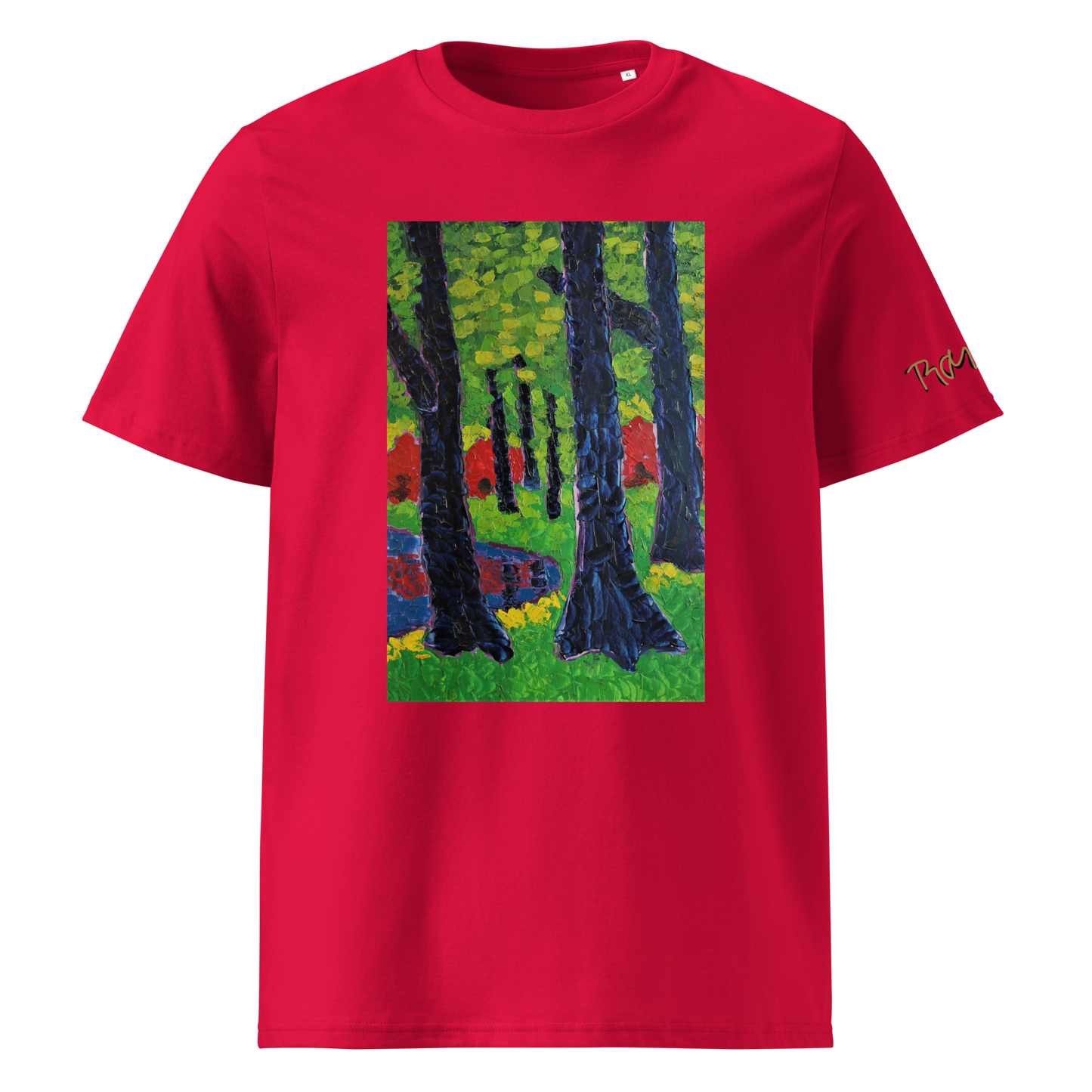 Art T-Shirt: Blooming of Rhododendrons