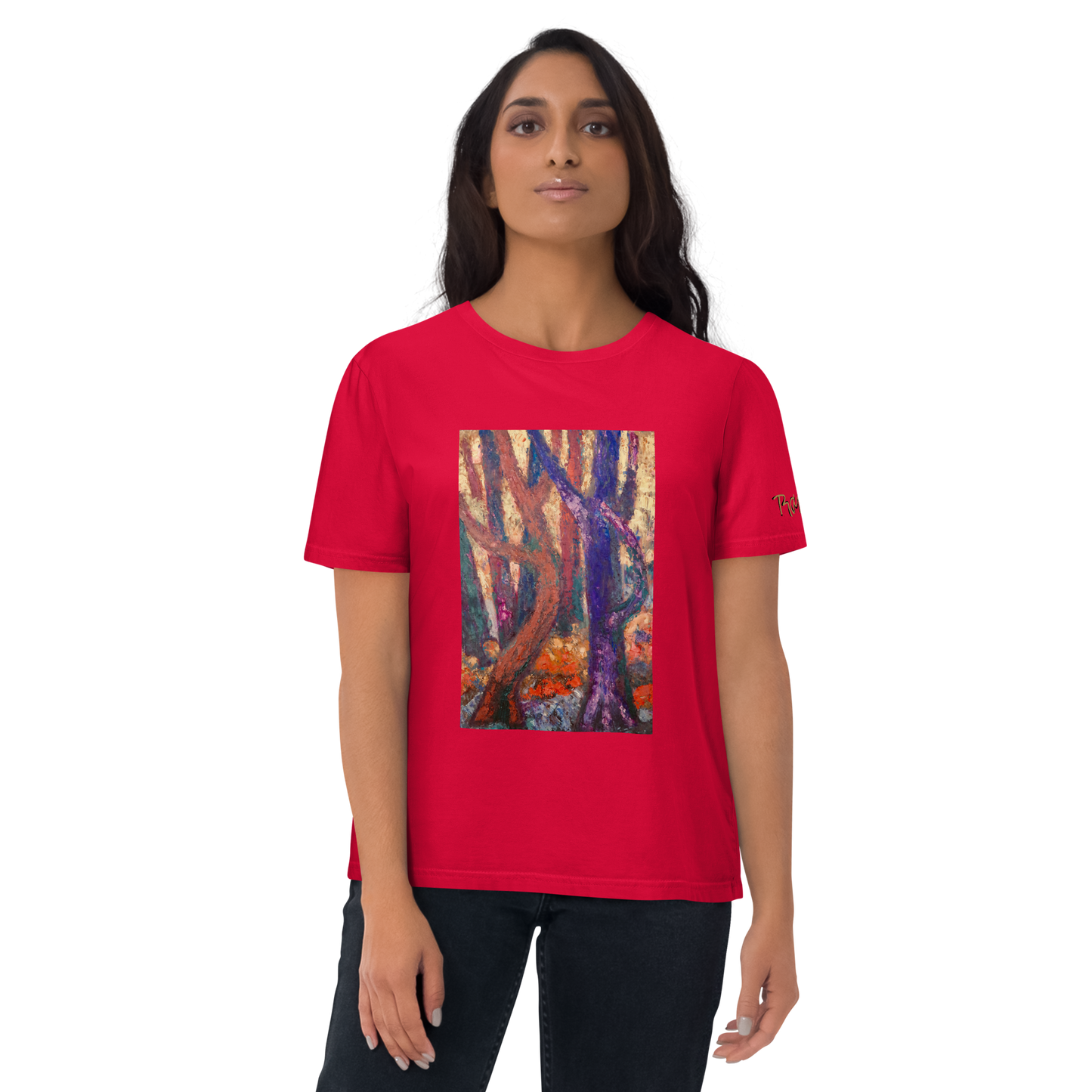 Art T-Shirt: Dancing Trees