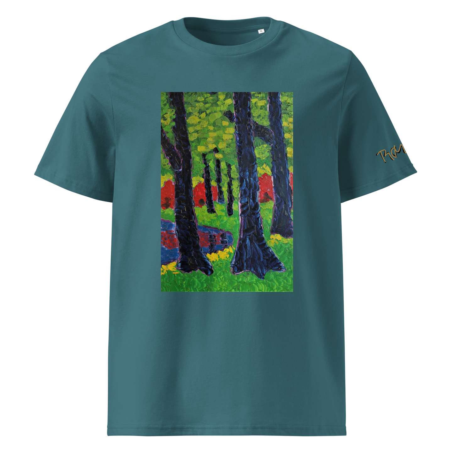 Art T-Shirt: Blooming of Rhododendrons