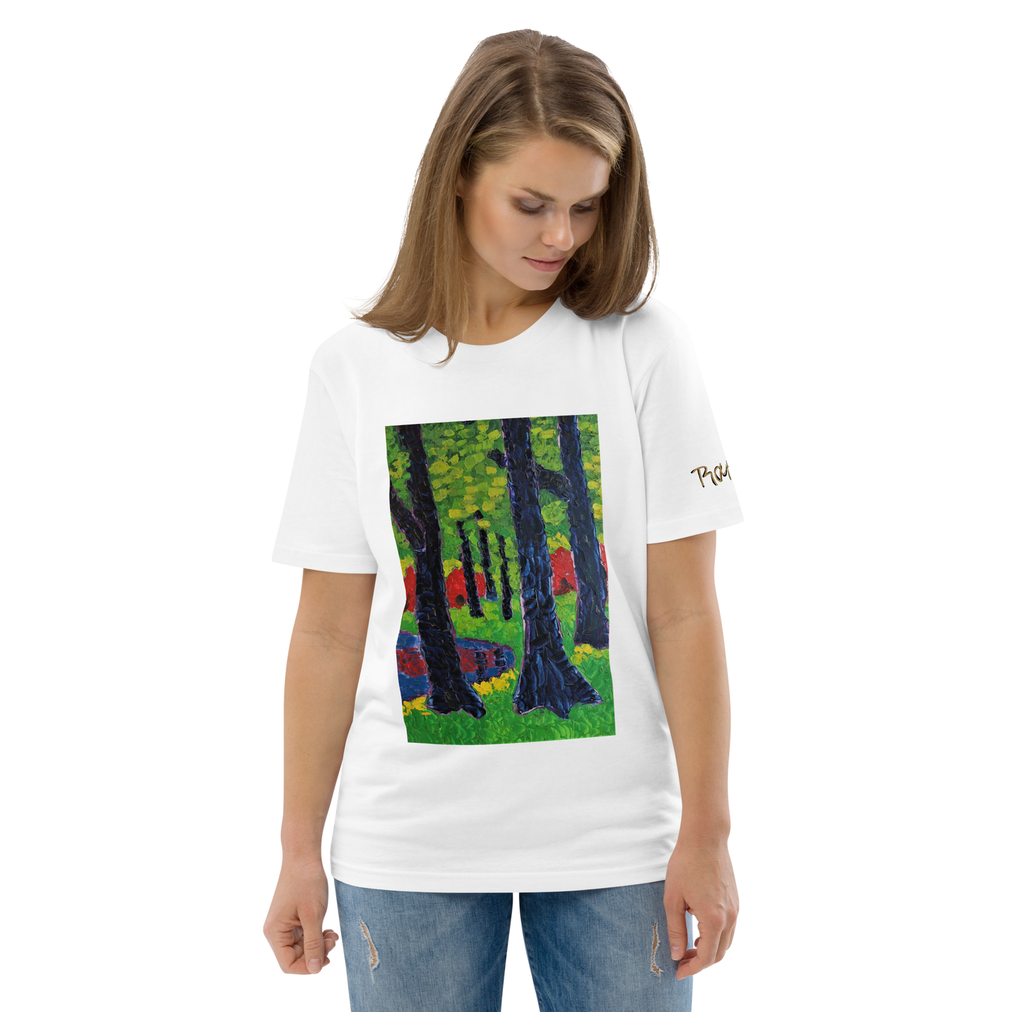 Art T-Shirt: Blooming of Rhododendrons