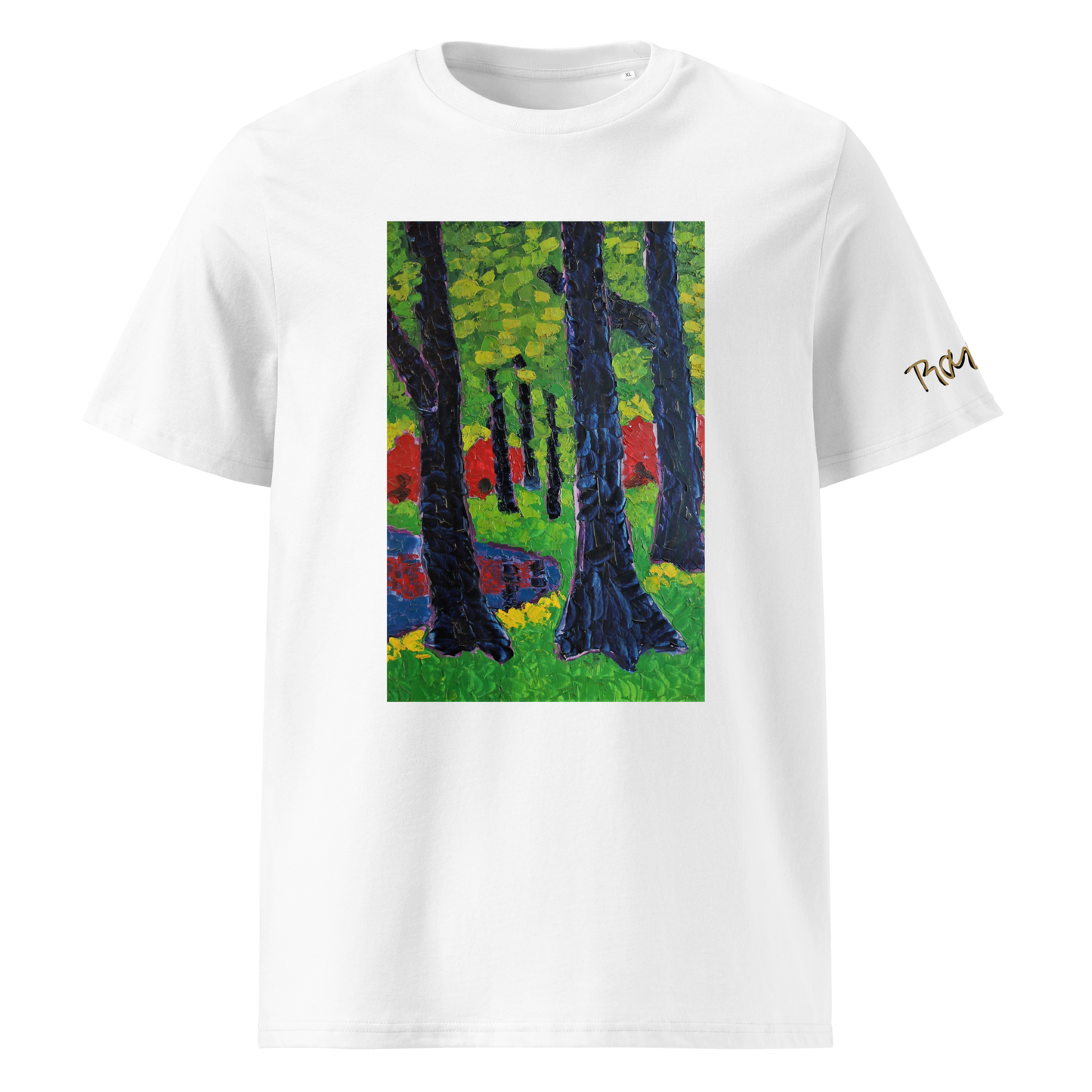 Art T-Shirt: Blooming of Rhododendrons