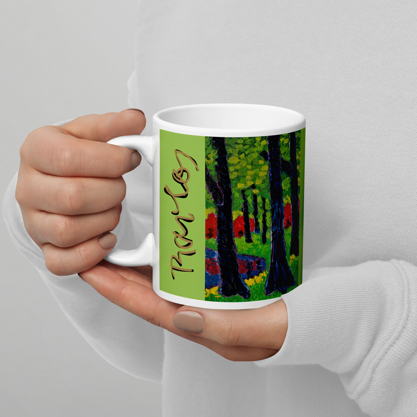Art Mug: Blooming of Rhododendrons