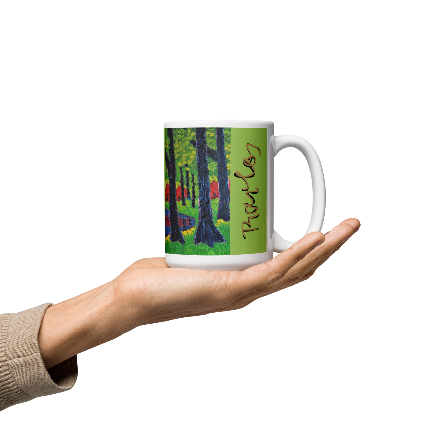 Art Mug: Blooming of Rhododendrons