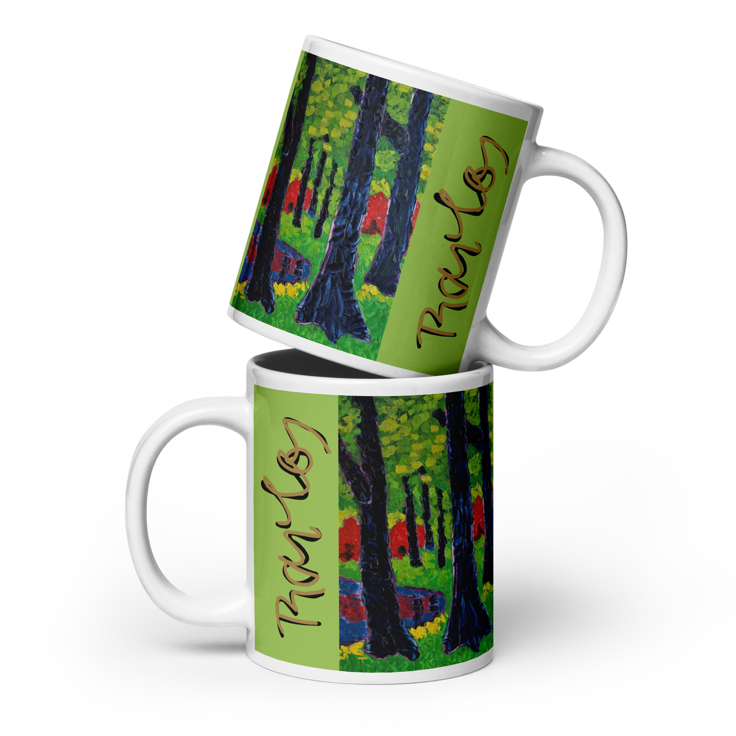 Art Mug: Blooming of Rhododendrons