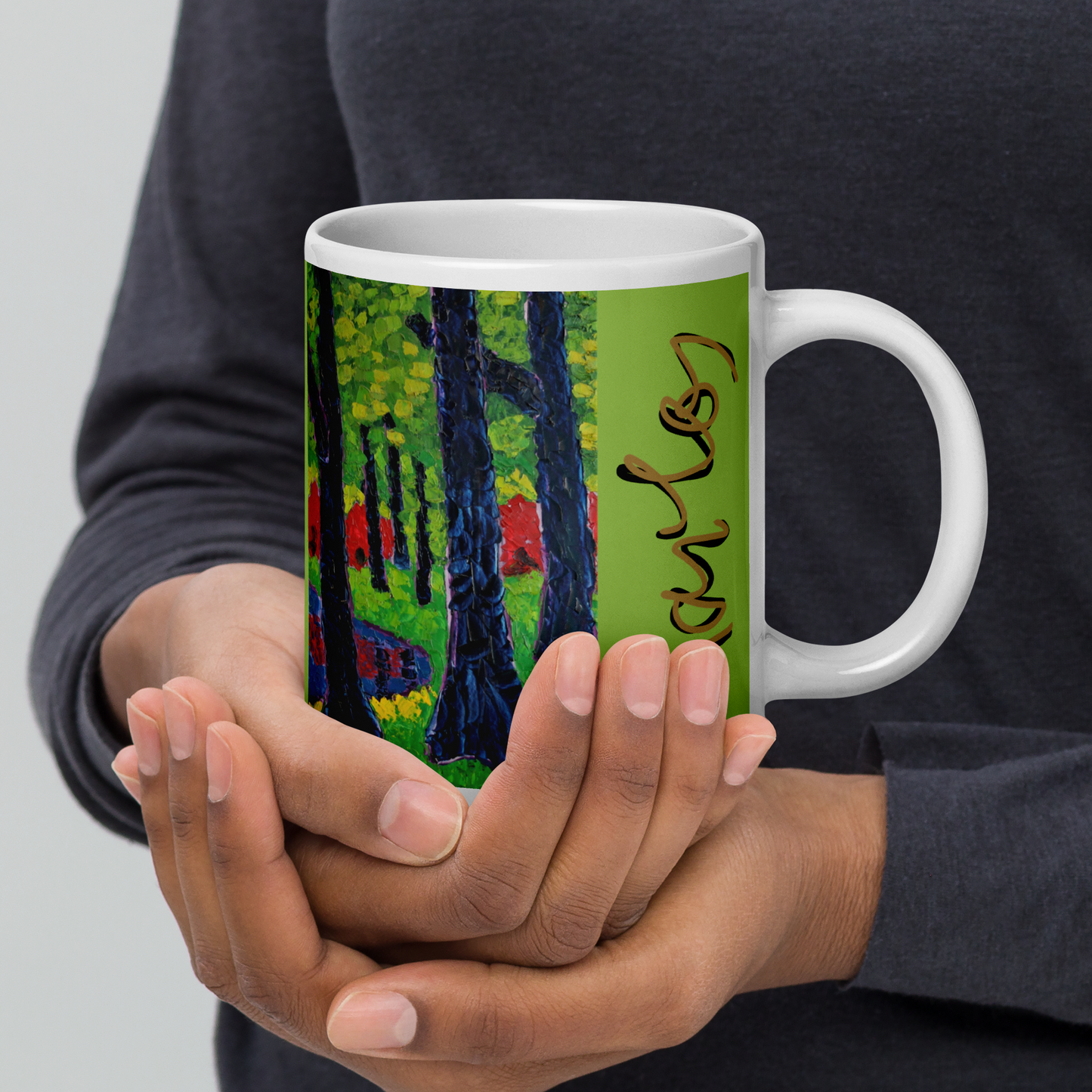 Art Mug: Blooming of Rhododendrons