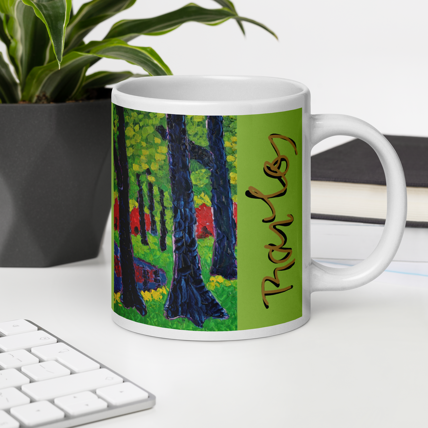 Art Mug: Blooming of Rhododendrons