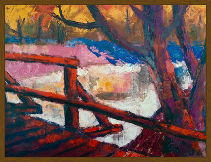 Original Painting of Endre Bartos: "Connection"