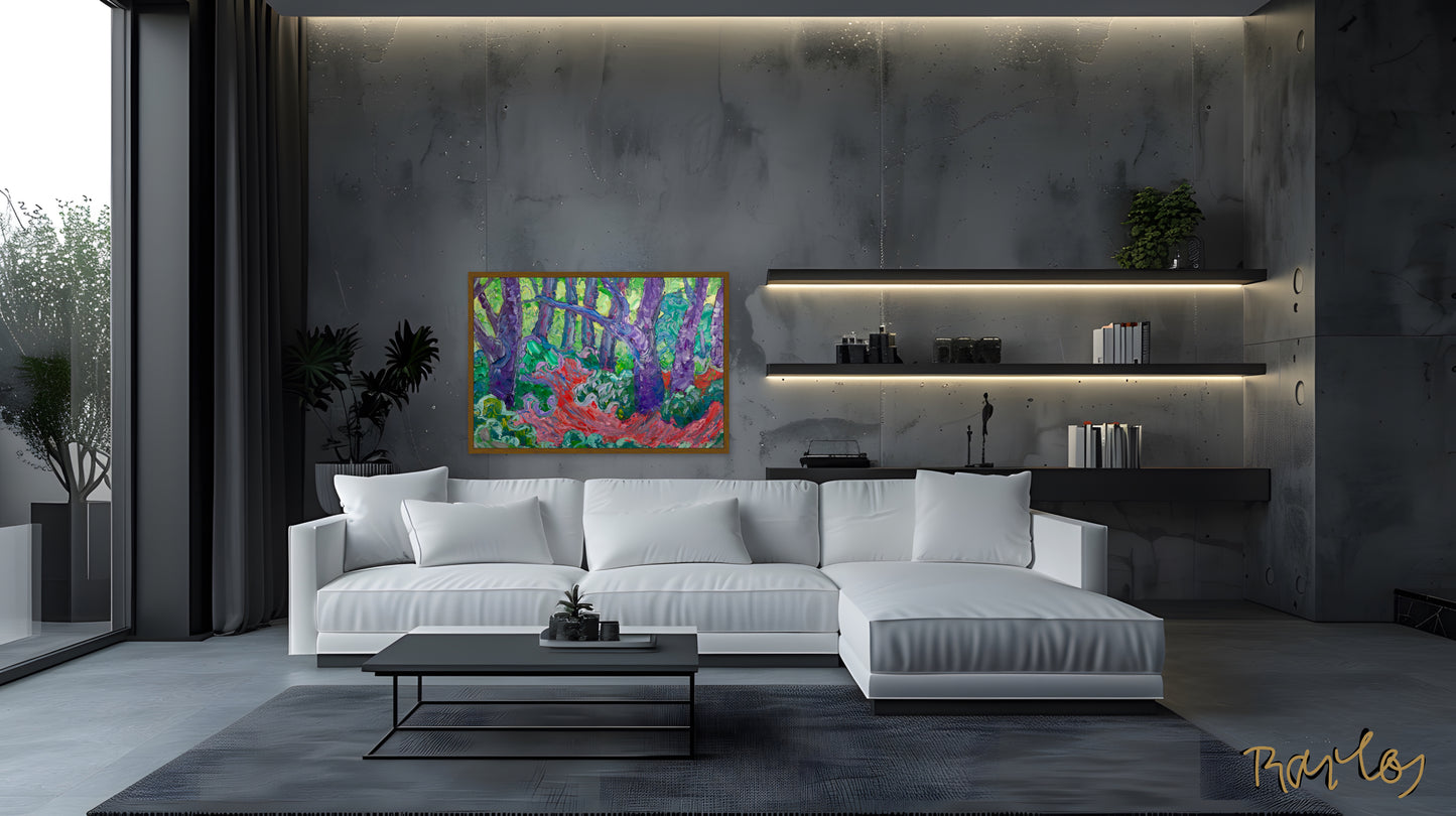 Original Painting of Endre Bartos: "Berries"